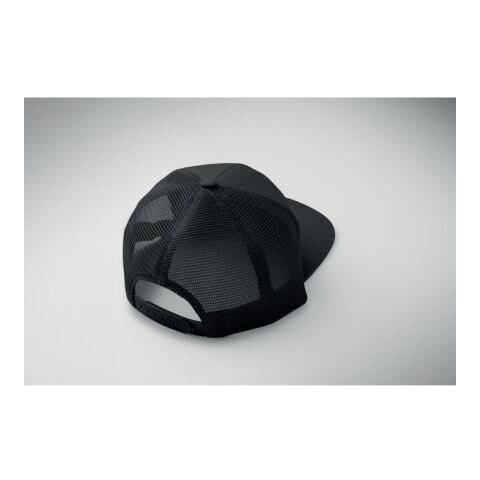 Casquette visière plate 7 pans noir | sans marquage | non disponible | non disponible | non disponible