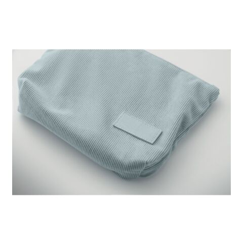 Trousse en velours côtelé bleu ciel | sans marquage | non disponible | non disponible | non disponible