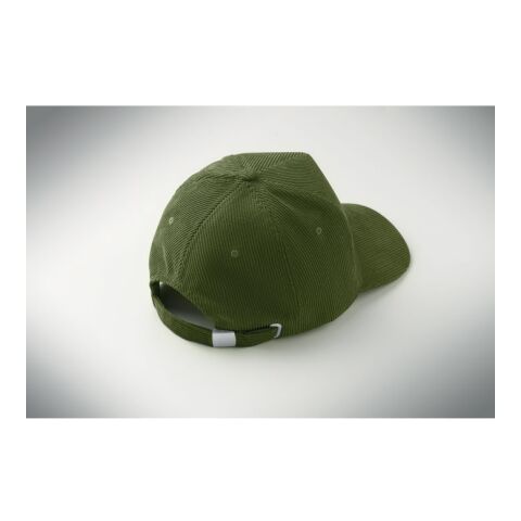 Casquette 5 pans en velours Vert Armée Vert | sans marquage | non disponible | non disponible | non disponible