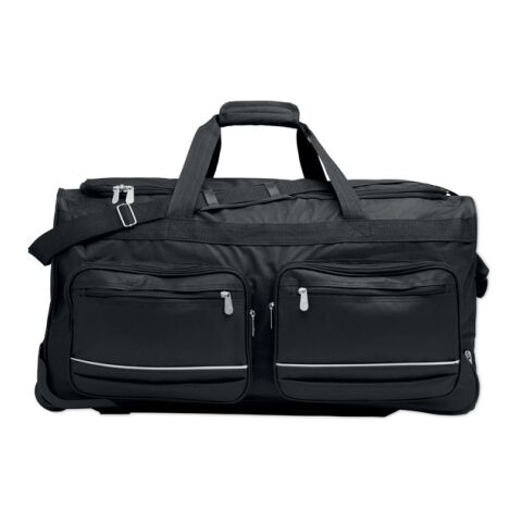 Sac de voyage trolley RPET noir | sans marquage | non disponible | non disponible | non disponible