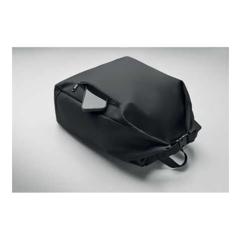 Sac à enroulage pour PC 15'' noir | sans marquage | non disponible | non disponible | non disponible