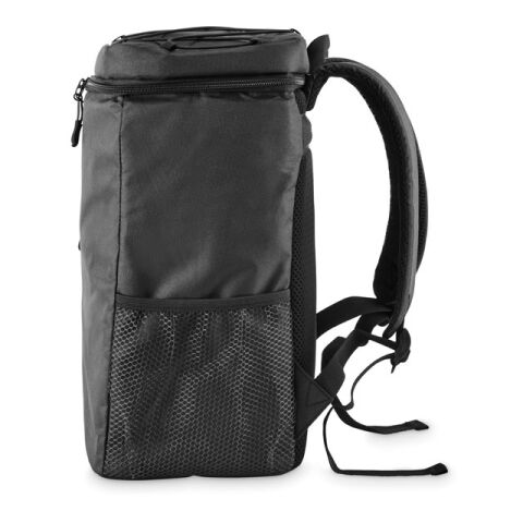 Sac à dos isotherme 600D RPET noir | sans marquage | non disponible | non disponible | non disponible