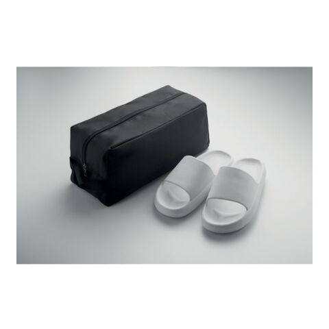 Sac à chaussures en 600D RPET noir | sans marquage | non disponible | non disponible | non disponible