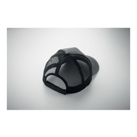 Casquette trucker à 5 panneaux gris foncé