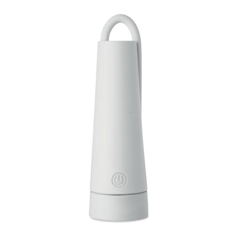 Lampe de bureau torche 2 en 1 blanc