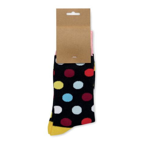 Chaussettes motifs amusants M noir