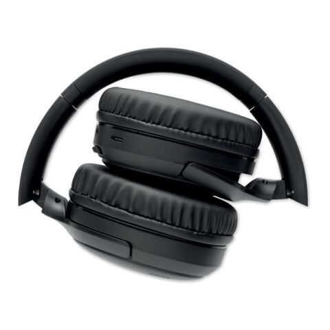 Casque pliable et pochette noir