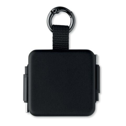 Câble USB-C rétractable noir