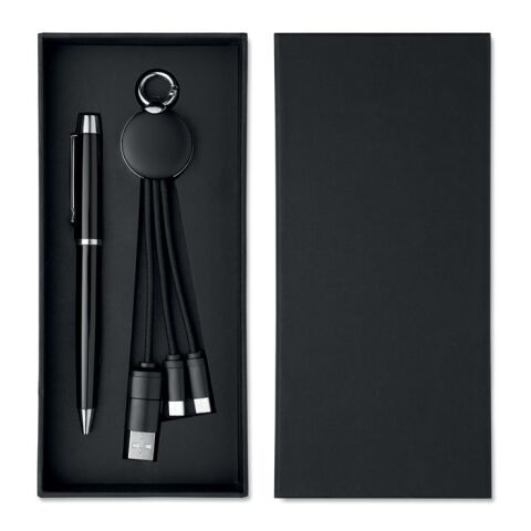 Coffret cadeau 2 pièces noir