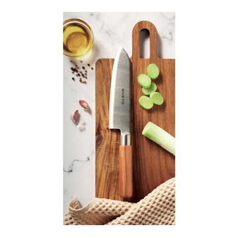 Couteau de chef argent