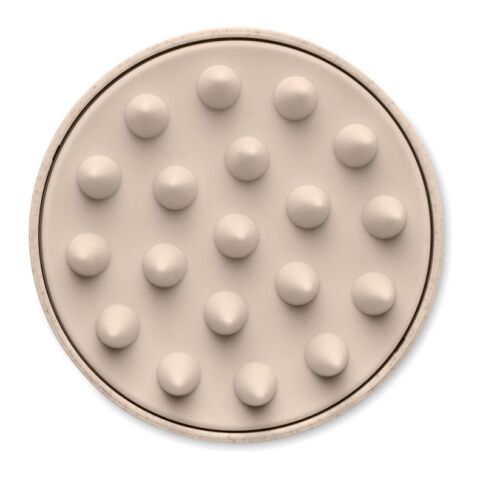 Brosse de massage beige