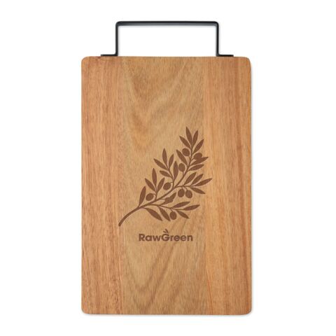 Planche en acacia avec poignée en bois