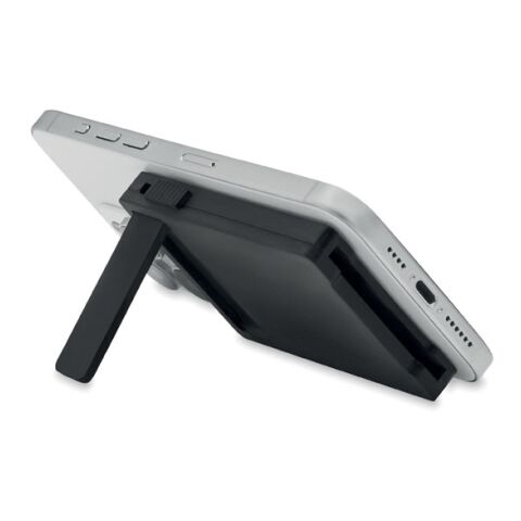 Porte-cartes et support magnétique noir