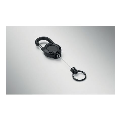 Porte-badge rétractable noir