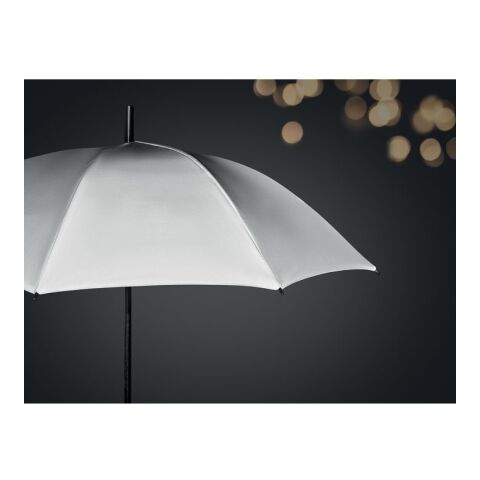 Parapluie réfléchissant argent mate | sans marquage | non disponible | non disponible