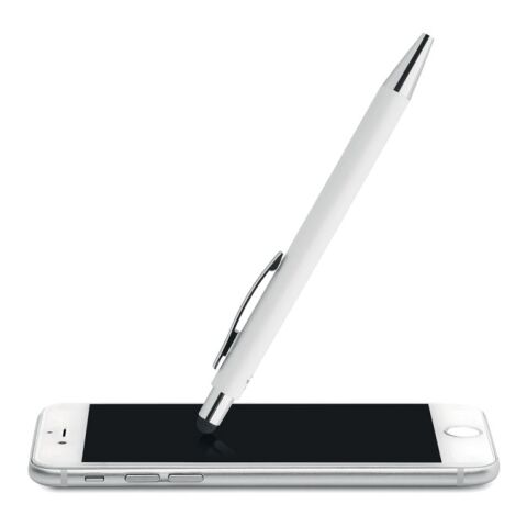 Stylo &amp; stylet antibactérien blanc | sans marquage | non disponible | non disponible