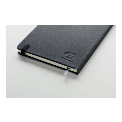 Carnet A5 en PU recyclé noir | sans marquage | non disponible | non disponible