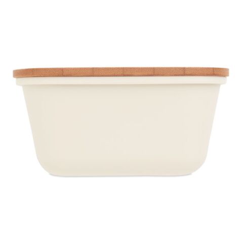 Boîte à lunch couvercle bambou beige | sans marquage | non disponible | non disponible