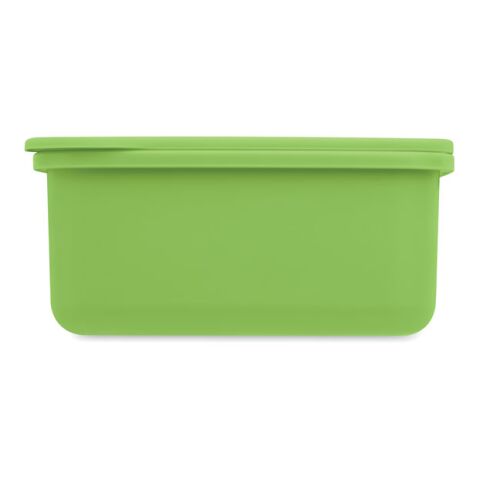 Boîte à lunch avec couverts lime | sans marquage | non disponible | non disponible | non disponible