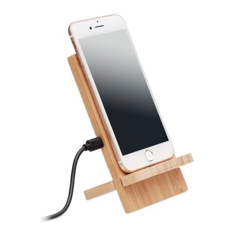 Support et chargeur sans fil bois | sans marquage | non disponible | non disponible | non disponible