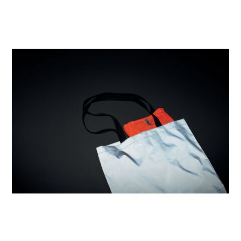 Sac shopping réfléchissant argent mate | sans marquage | non disponible | non disponible
