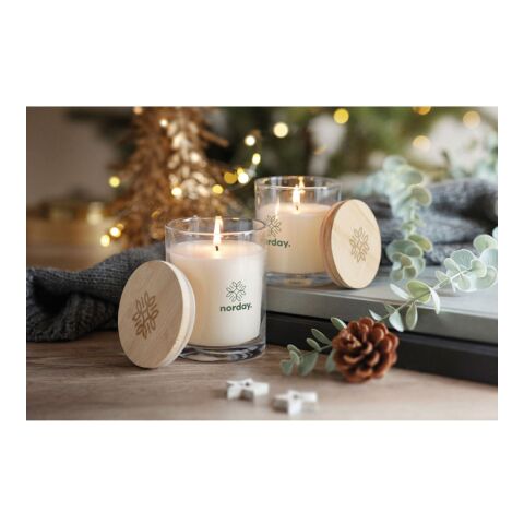 Bougie parfumée à la vanille transparent | sans marquage | non disponible | non disponible | non disponible