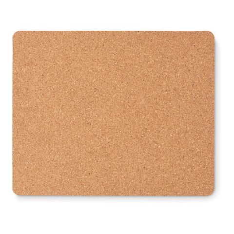 Tapis de souris en liège beige | sans marquage | non disponible | non disponible