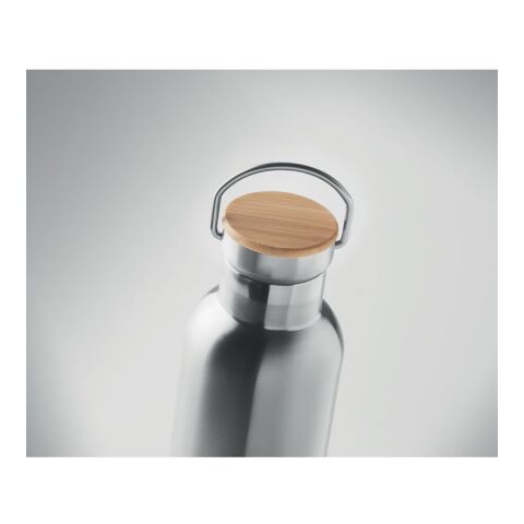 Bouteille double paroi 750ml argent mate | sans marquage | non disponible | non disponible | non disponible