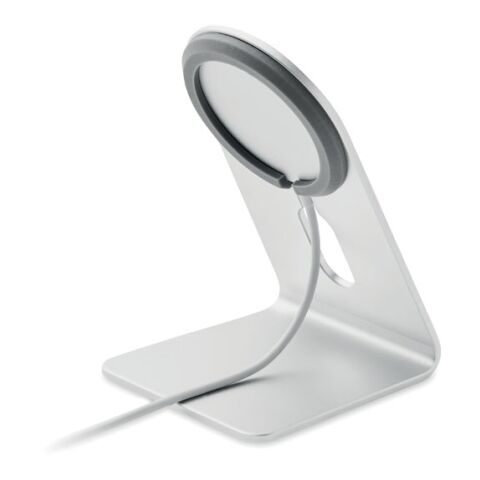 Chargeur magnétique portable argent brillant | sans marquage | non disponible | non disponible | non disponible