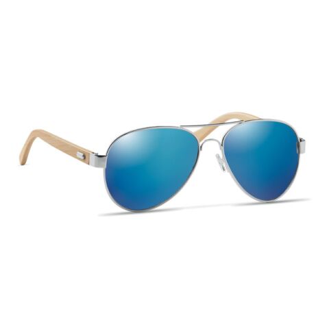 Lunettes de soleil en bambou bleu | sans marquage | non disponible | non disponible | non disponible
