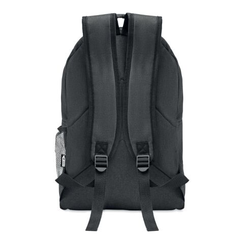 Sac à dos 600D RPET 2 tons noir | sans marquage | non disponible | non disponible | non disponible