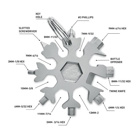 Outil multi fonctions acier inoxynable titanium | sans marquage | non disponible | non disponible | non disponible