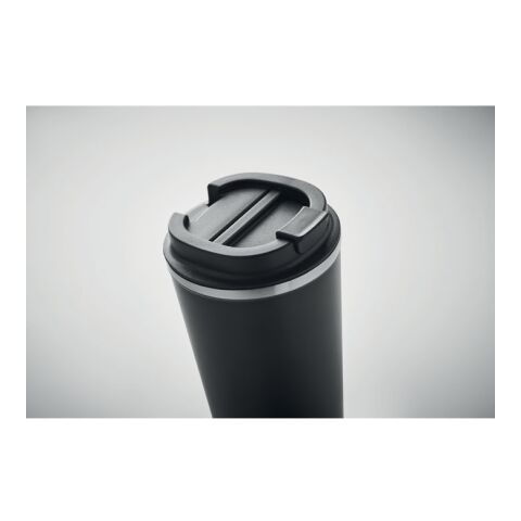 Gobelet à double paroi 510 ml noir | sans marquage | non disponible | non disponible | non disponible