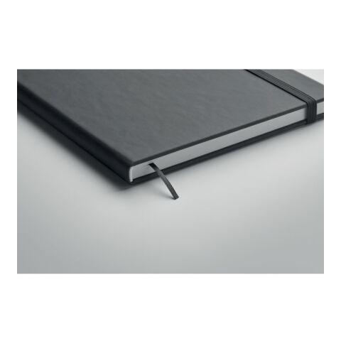 Carnet A5 recyclé 80 g/m² avec page lignée noir | sans marquage | non disponible | non disponible | non disponible