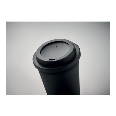 Gobelet double paroi PP 300 ml noir | sans marquage | non disponible | non disponible
