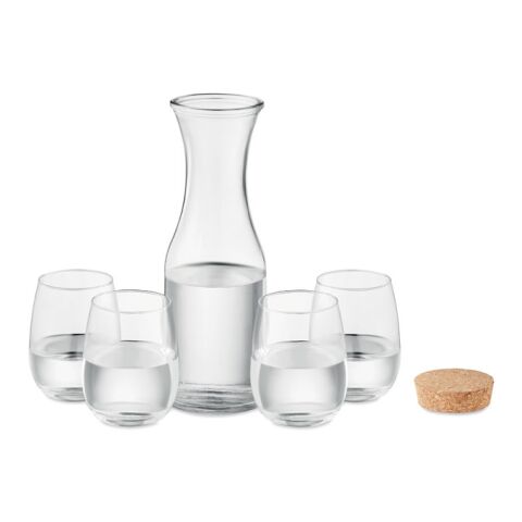 Set de boisson en verre recyclé transparent | sans marquage | non disponible | non disponible