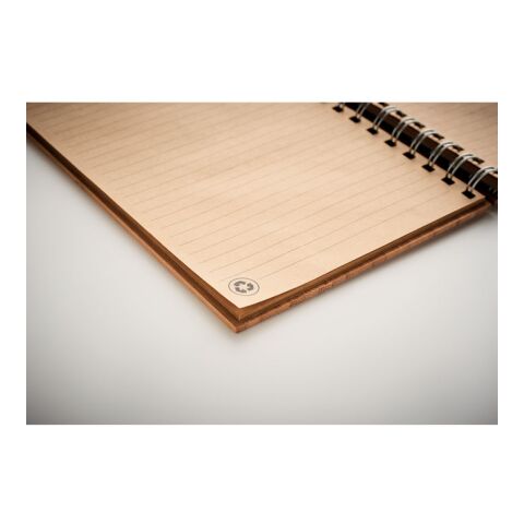 A5 ring bound Bamboo notebook bois | sans marquage | non disponible | non disponible