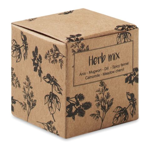 Bombe de graines d&#039;herbes beige | sans marquage | non disponible | non disponible | non disponible