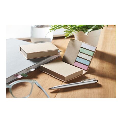Recycled memo pad set beige | sans marquage | non disponible | non disponible | non disponible