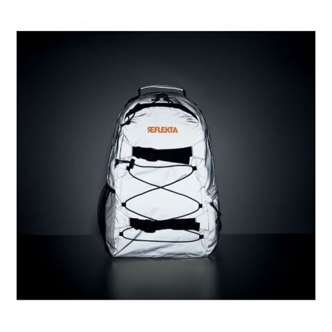 Sac à dos réfléchissant 190T argent mate | sans marquage | non disponible | non disponible