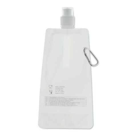Gourde pliable blanc | sans marquage | non disponible | non disponible