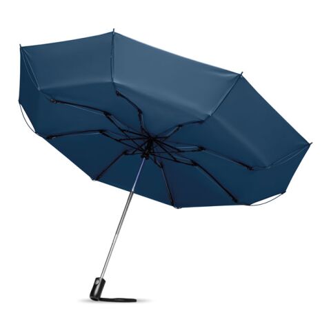 Parapluie réversible pliable bleu | sans marquage | non disponible | non disponible | non disponible