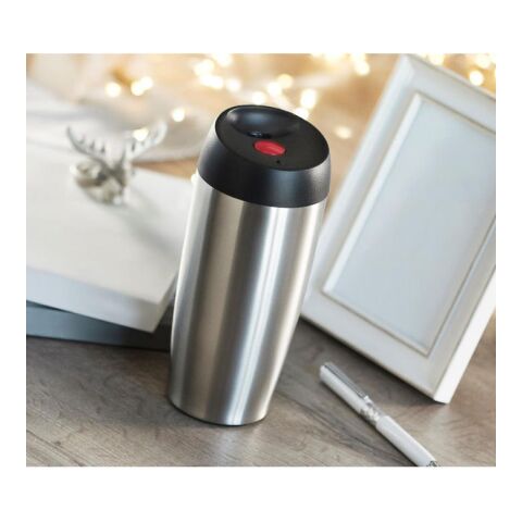 Tasse de voyage 350 ml argent mate | sans marquage | non disponible | non disponible | non disponible