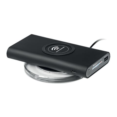 Powerbank sans fil 8000 mAh connecteur de type C noir | sans marquage | non disponible | non disponible