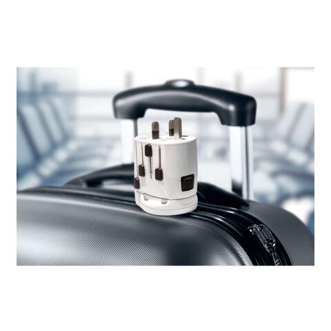 PRO World &amp; USB. 3-pole blanc | sans marquage | non disponible | non disponible | non disponible