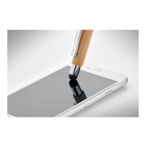 Stylo stylet bambou bois | sans marquage | non disponible | non disponible