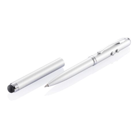 Stylo 4 en 1 argent | sans marquage | non disponible | non disponible | non disponible
