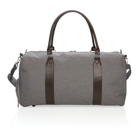 Sac weekend avec port USB gris | sans marquage | non disponible | non disponible | non disponible