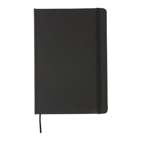 Carnet de notes A5 Basic en PU noir | sans marquage | non disponible | non disponible