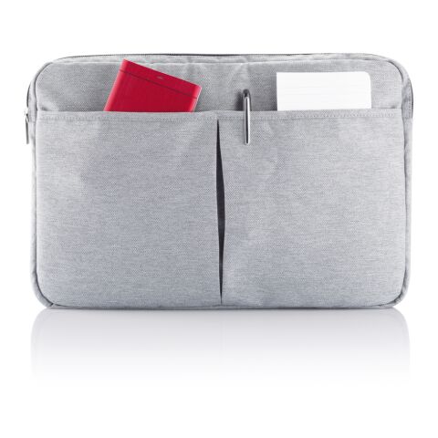 Pochette pour ordinateur portable 15” sans PVC gris | sans marquage | non disponible | non disponible | non disponible
